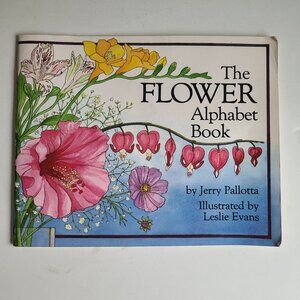 5/$15 Kids Flower Alphabet Book Jerry Pallotta Preschool ABCs SC 1988